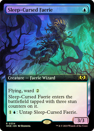 Sleep-Cursed Faerie (woe) / Extended Art Foil