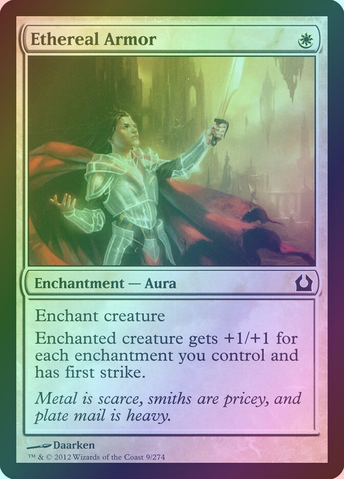 Ethereal Armor (RTR) (9) / Foil