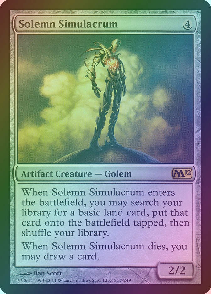 Solemn Simulacrum (M12) (217) / Foil