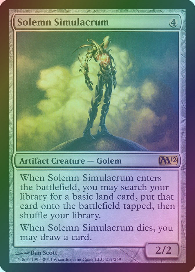 Solemn Simulacrum (M12) (217) / Foil