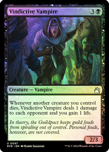 Vindictive Vampire (rvr) (97) / Foil