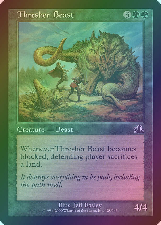 Thresher Beast (PCY) (128) / Foil