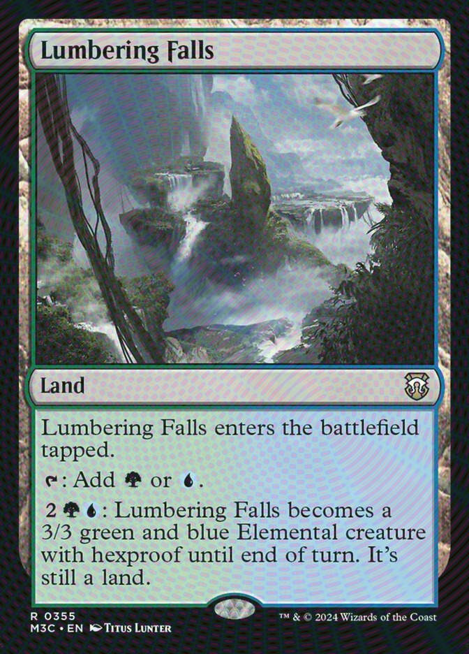 Lumbering Falls (M3C) (355) / Ripple Foil