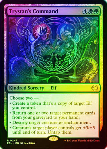 Trystan's Command (ECL) (247) / Foil