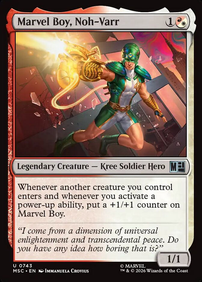 Marvel Boy, Noh-Varr (MSC) (743)