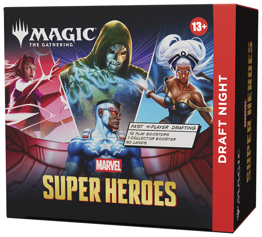 Marvel Super Heroes Draft Night — cara 1 de 2