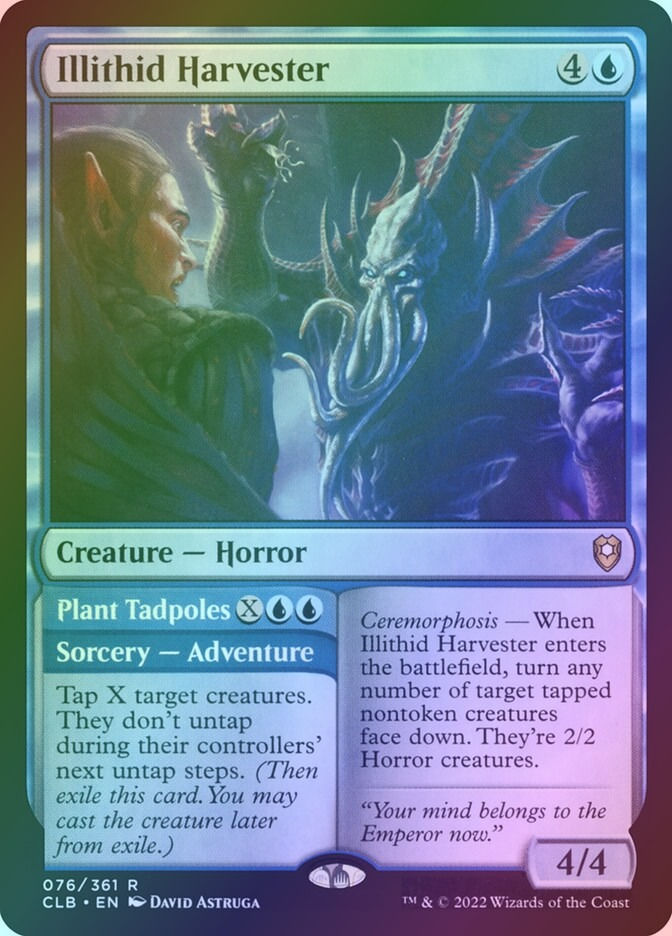Illithid Harvester // Plant Tadpoles (CLB) (76) / Foil