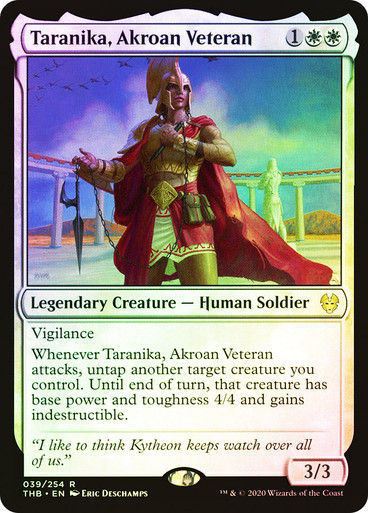 Taranika, Akroan Veteran (THB) (39) / Foil