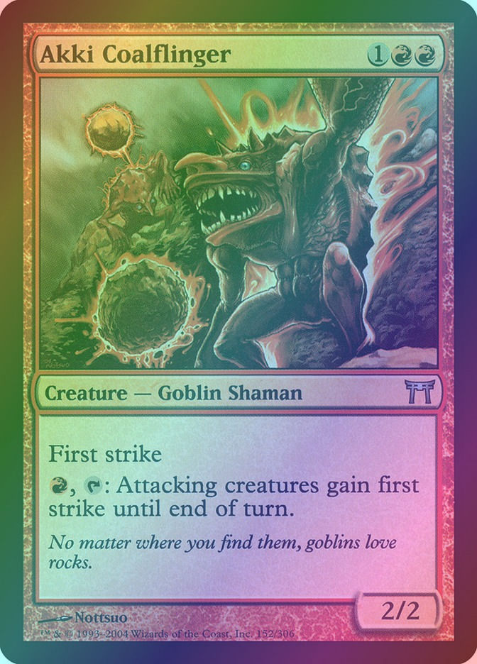 Akki Coalflinger (CHK) (152) / Foil