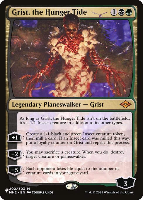 Grist, the Hunger Tide (PLST) (MH2-202)