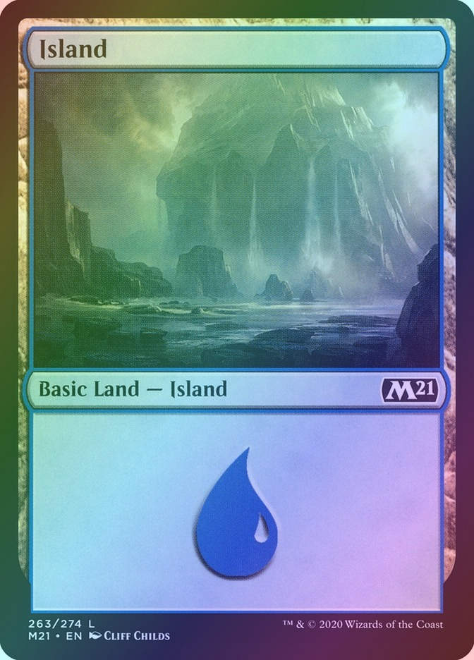 Island (M21) (263) / Foil