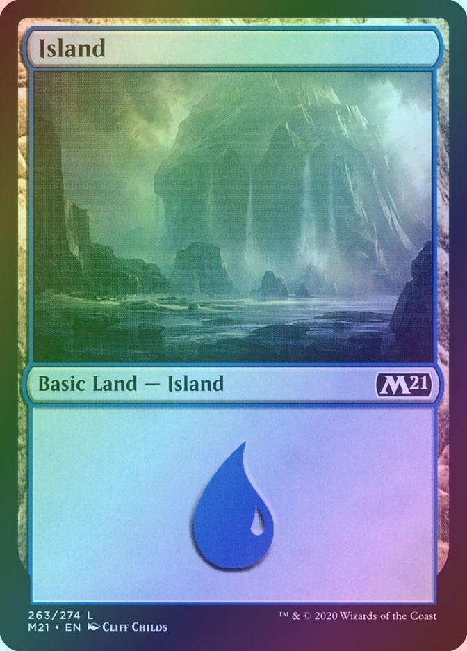 Island (M21) (263) / Foil