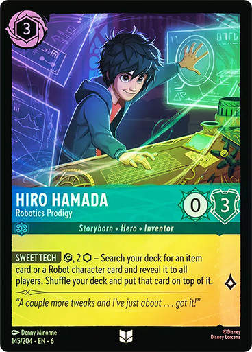 Hiro Hamada - Robotics Prodigy (LOR_AZU) / Foil
