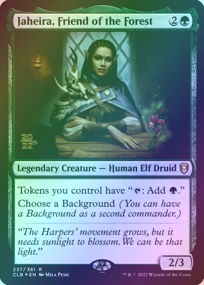 Jaheira, Friend of the Forest (PCLB) (237s) / Foil