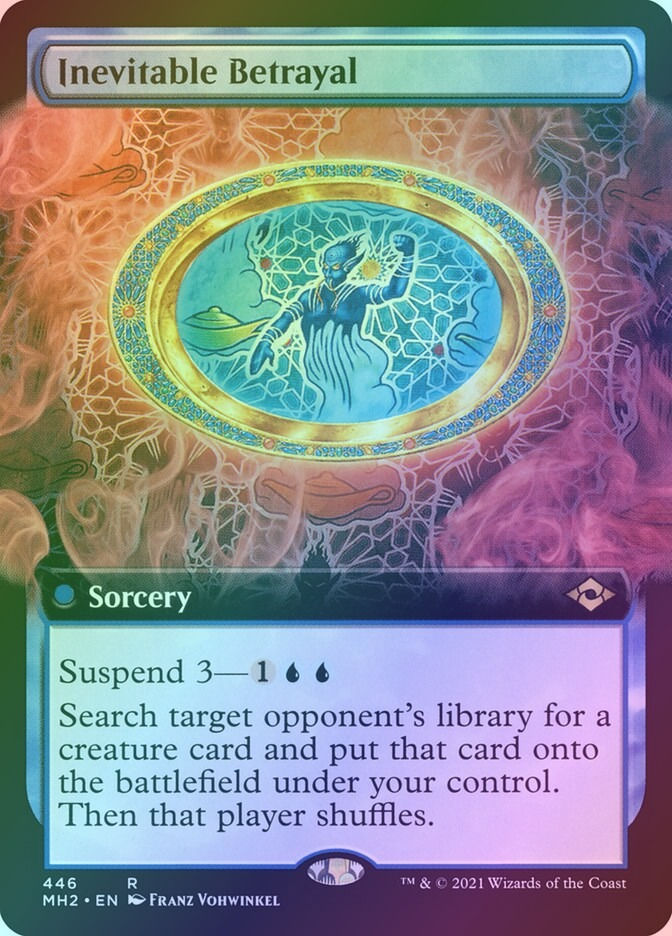 Inevitable Betrayal (MH2) (446) / Extended Art / Foil