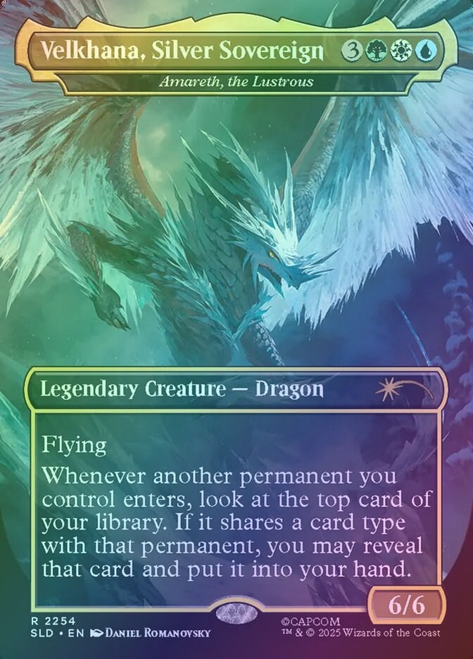Amareth, the Lustrous (SLD) (2254) / Borderless / Foil