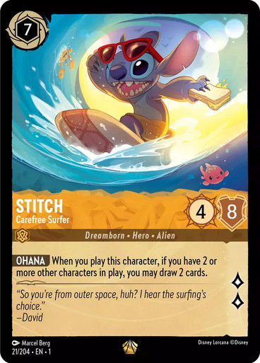 Stitch - Carefree Surfer (LOR_TFC)
