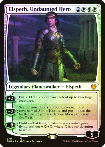 Elspeth, Undaunted Hero (THB) (270) / Foil