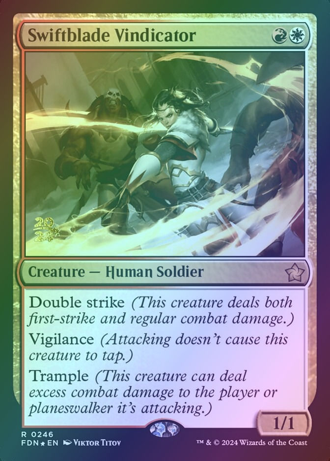Swiftblade Vindicator (PFDN) (246s) / Foil