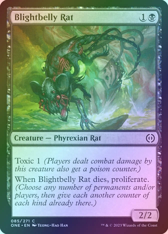 Blightbelly Rat (ONE) (85) / Foil