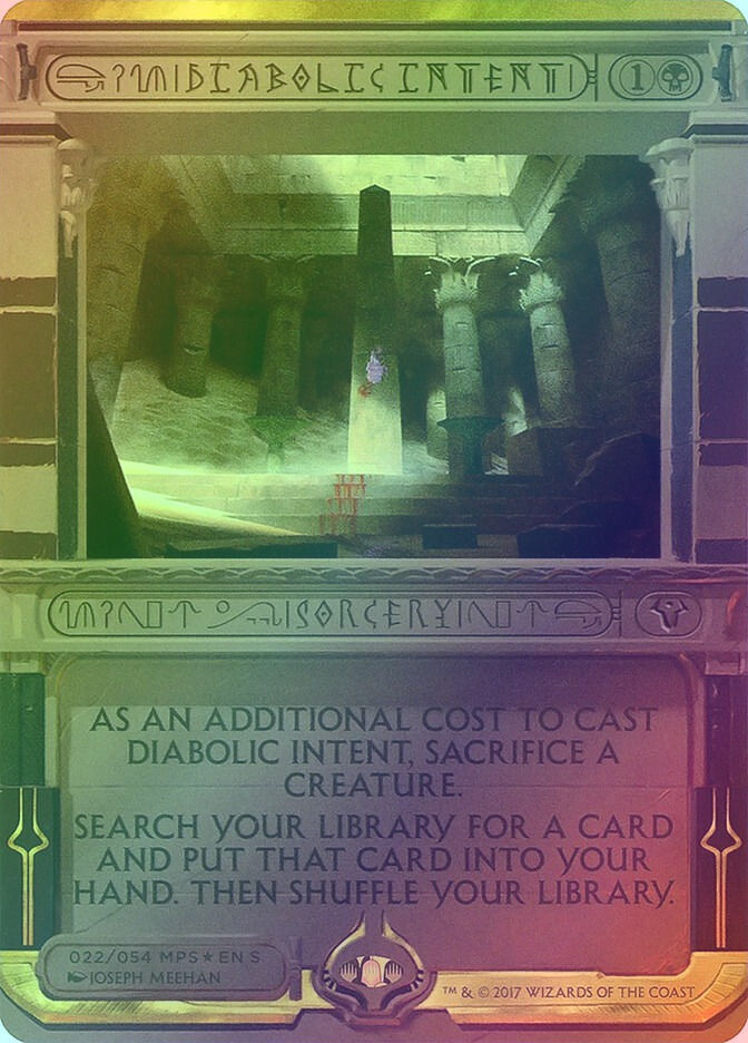 Diabolic Intent (MP2) (22) / Borderless / Foil