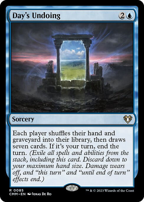 Day's Undoing (cmm)