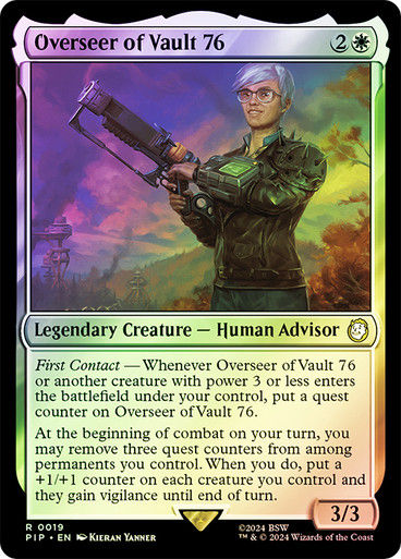 Overseer of Vault 76 (pip) (19) / Foil