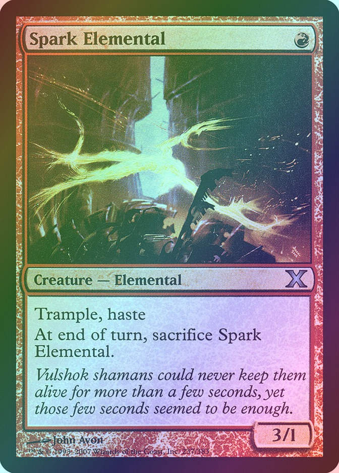 Spark Elemental (10E) (237★) / Foil
