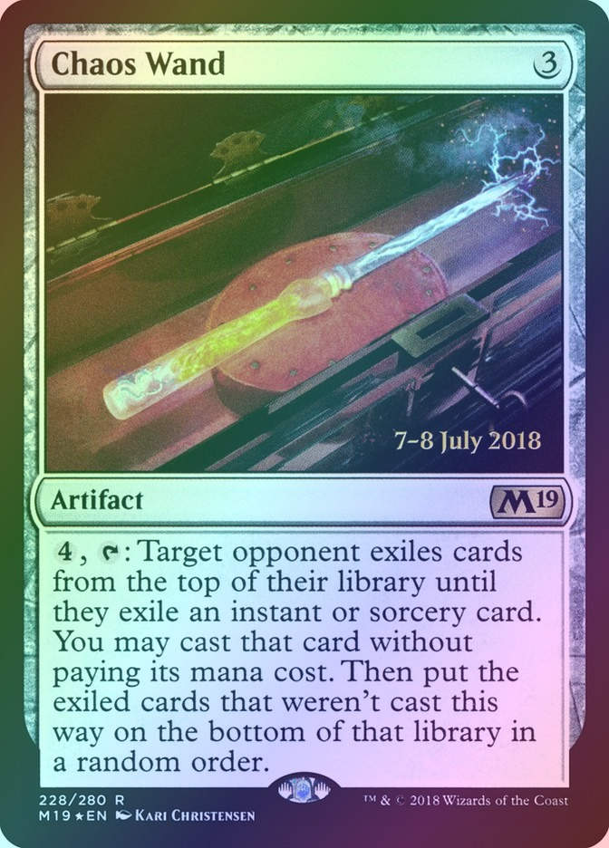 Chaos Wand (PM19) (228s) / Foil