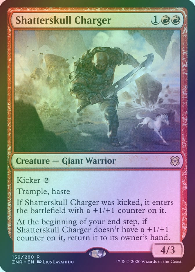 Shatterskull Charger (ZNR) (159) / Foil