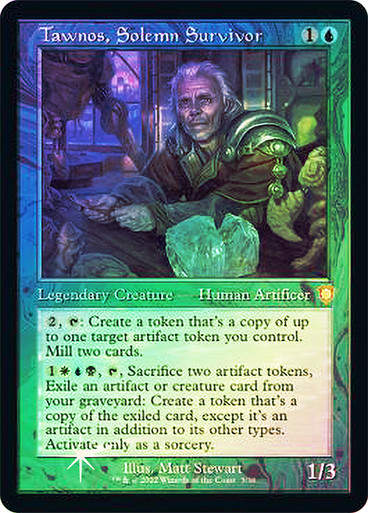 Tawnos, Solemn Survivor (BRC) / Foil