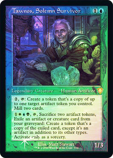 Tawnos, Solemn Survivor (BRC) / Foil