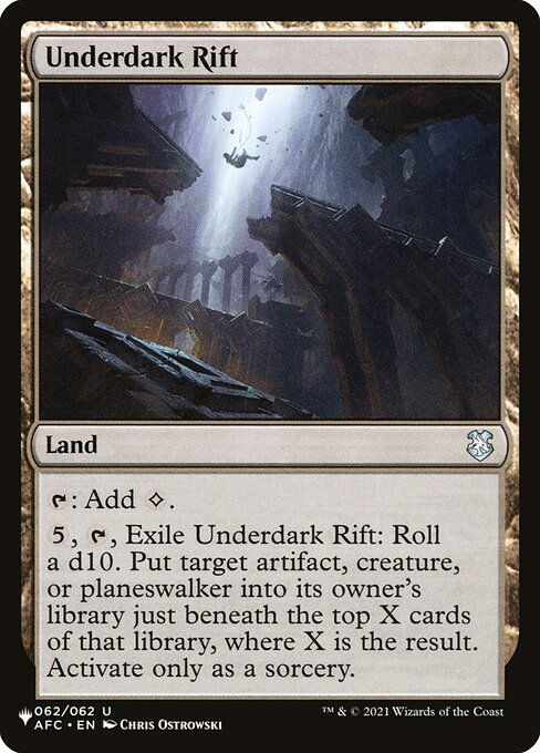 Underdark Rift (PLST) (AFC-62)