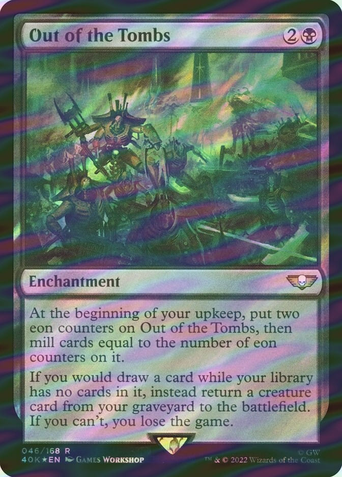 Out of the Tombs (40K) (46★) / Surge Foil