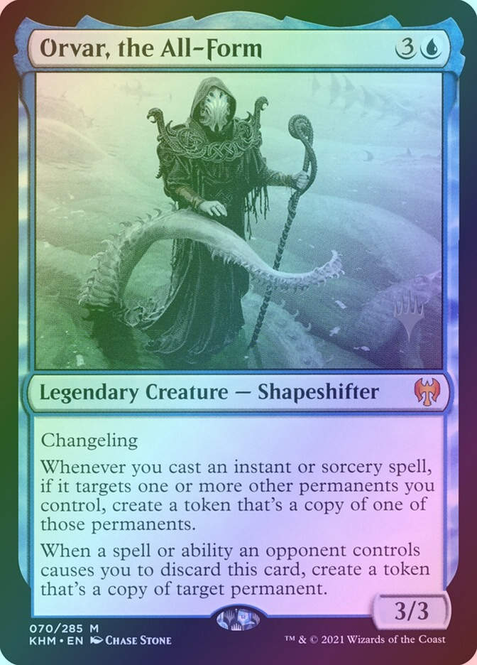 Orvar, the All-Form (PKHM) (70p) / Foil