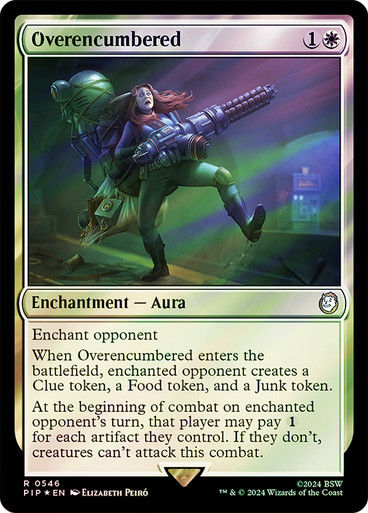 Overencumbered (pip) (546) / Surge Foil