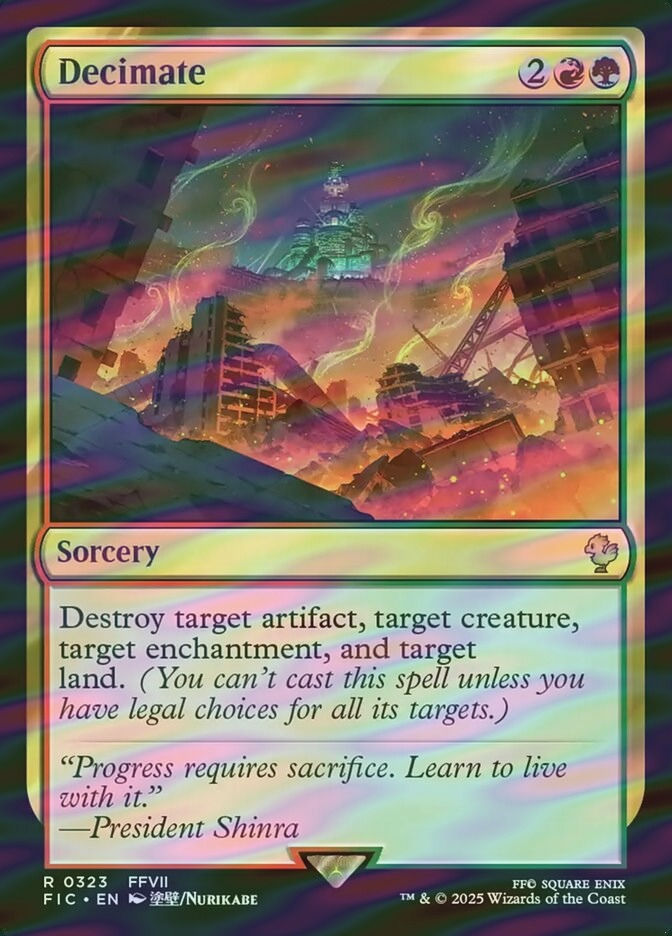 Decimate (FIC) (323) / Surge Foil
