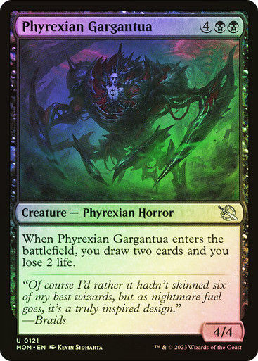 Phyrexian Gargantua (mom) / Foil
