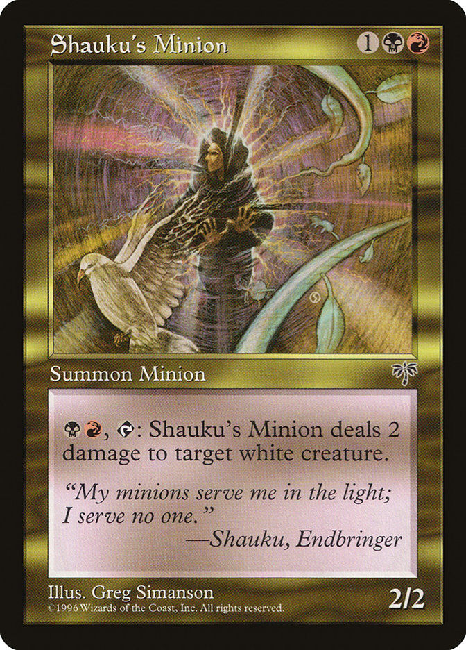 Shauku's Minion (MIR) (283)