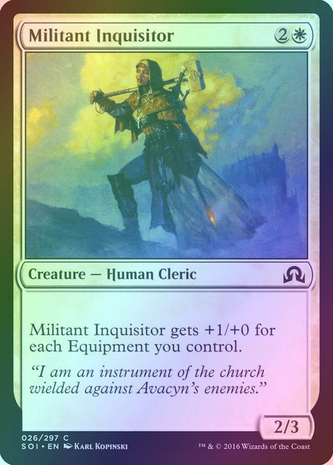 Militant Inquisitor (SOI) (26) / Foil