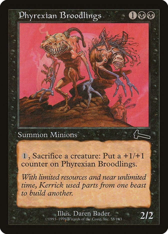 Phyrexian Broodlings (ULG) (58)