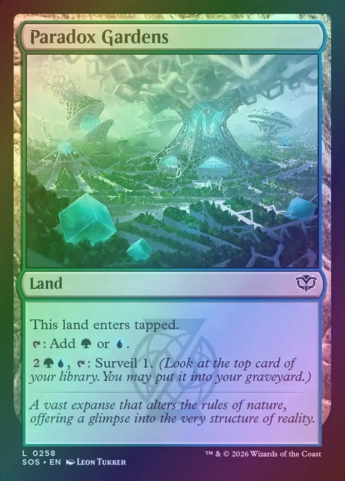 Paradox Gardens (SOS) (258) / Foil