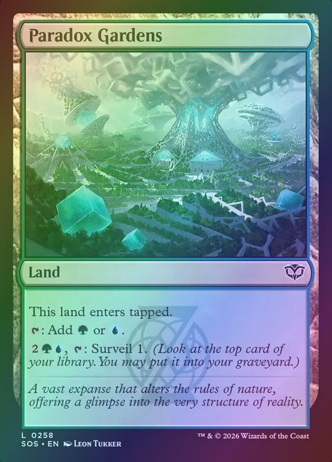 Paradox Gardens (SOS) (258) / Foil