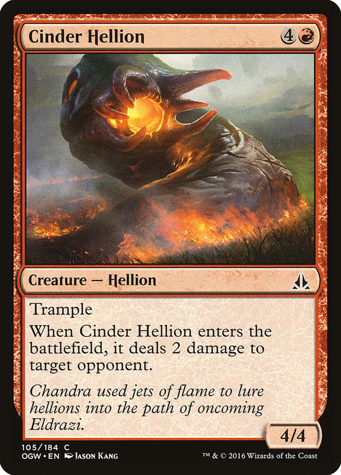 Cinder Hellion (OGW) (105)