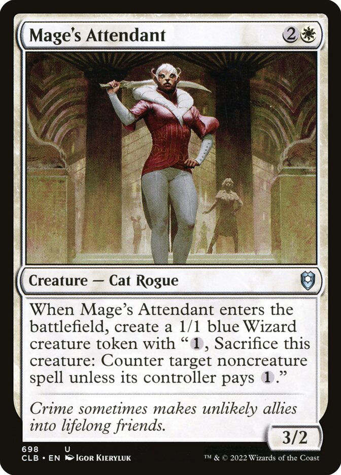 Mage's Attendant (CLB) (698)