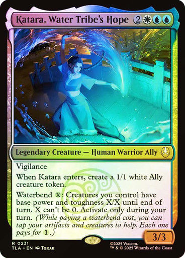 Katara, Water Tribe's Hope (TLA) (231) / Foil