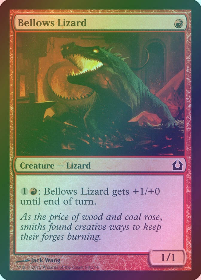 Bellows Lizard (RTR) (88) / Foil