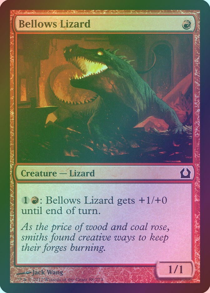 Bellows Lizard (RTR) (88) / Foil