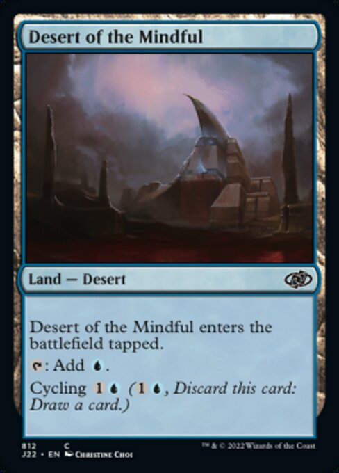 Desert of the Mindful (J22))