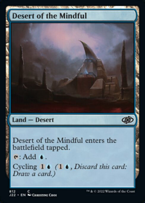 Desert of the Mindful (J22))
